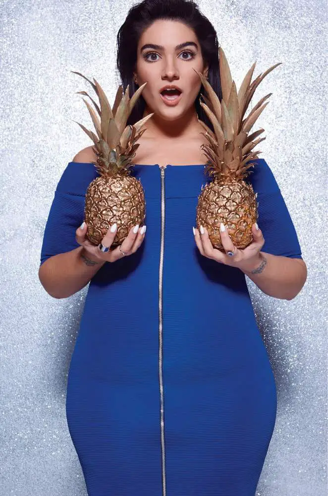 Nadia Aboulhosn x Boohoo Plus Size collection on TheCurvyFashionista.com