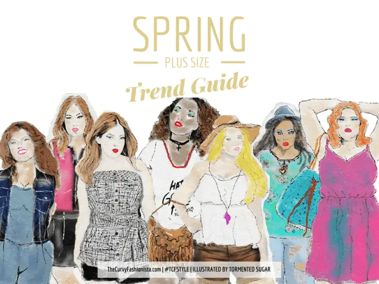 Spring 2015 Plus Size Trends On TheCurvyFashionista.com