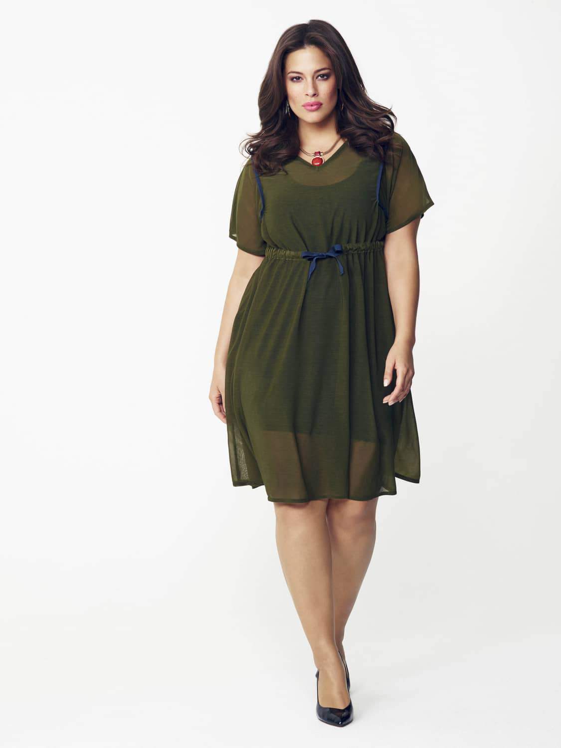 Vita Gottlieb Dress by Evans on TheCurvyFashionista.com