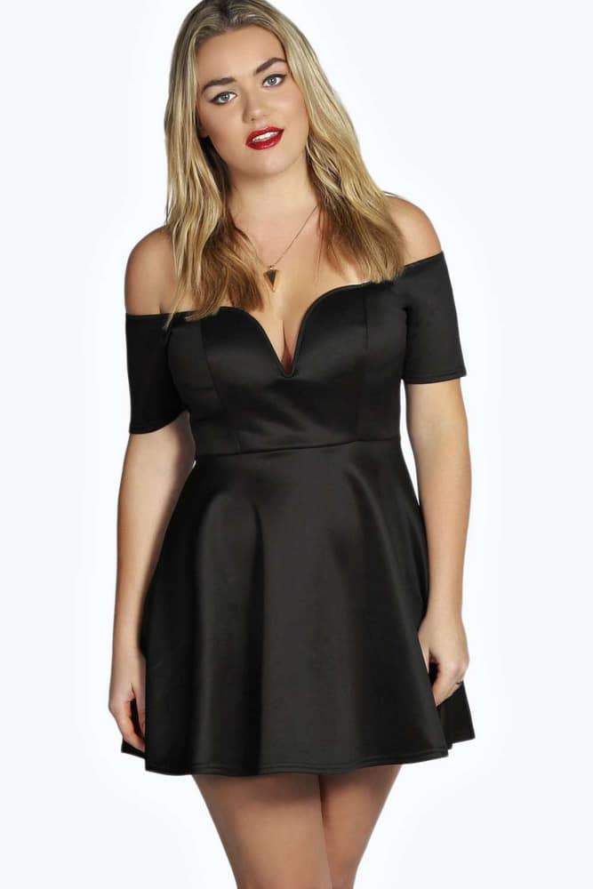 9 Petite Plus Size Spring Dresses on TheCurvyFashionista.com #TCFStyle