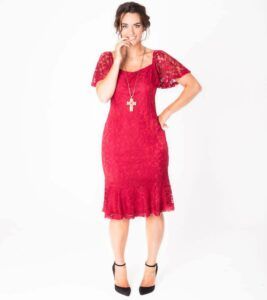 Spring with Plus Size Fashion Label LALA BELLE via TheCurvyFashionista.com
