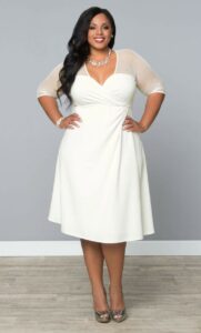 TCFStyle Find of the Day Sugar and Spice Dress by Kiyonna via TheCurvyFashionista.com