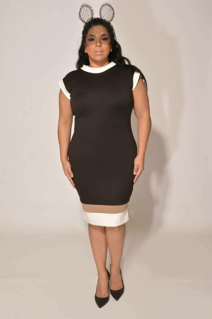 Plus Size Designer Christian Ome’shun: Urbane Chic Collection on TheCurvyFashionista.com