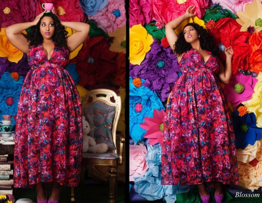 Plus Size Designer Courtney Noelle’s “Wonderland” Spring Collection on TheCurvyFashionista.com
