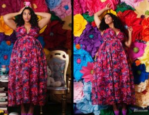 Plus Size Designer Courtney Noelle’s “Wonderland” Spring Collection on TheCurvyFashionista.com
