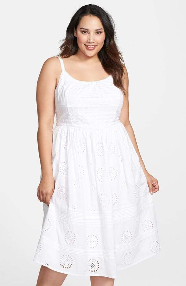 Plus-Size White Dresses  Little White Dress Shopping Guide