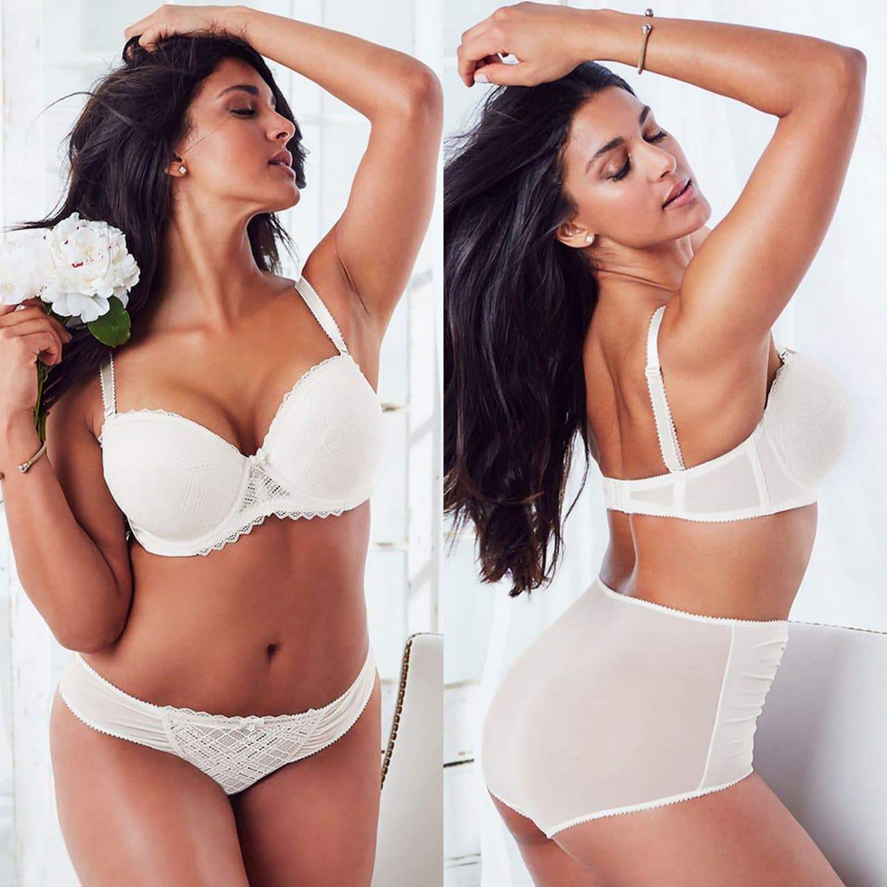 First Look at the Plus Size Lingerie at Adore Me on TheCurvyFashionista.com
