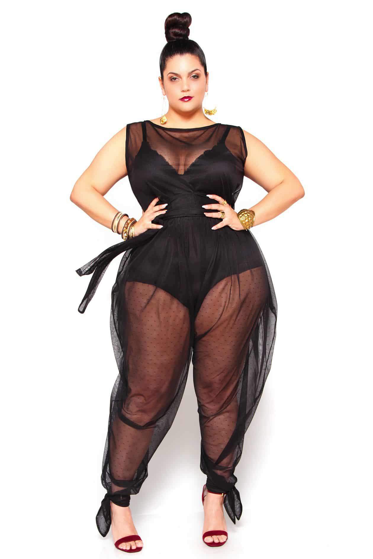 Jibris New Plus Size Poolside Pieces on TheCurvyFashionista.com