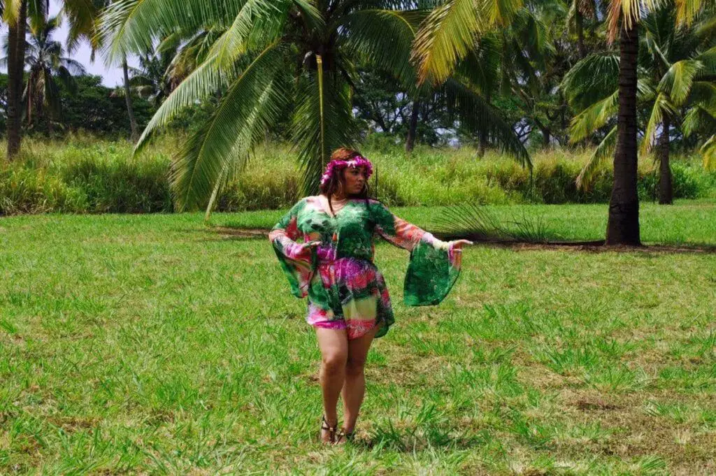 Island Vibes Collection by Plus Size Designer Zelie for She on TheCurvyFashionista.com