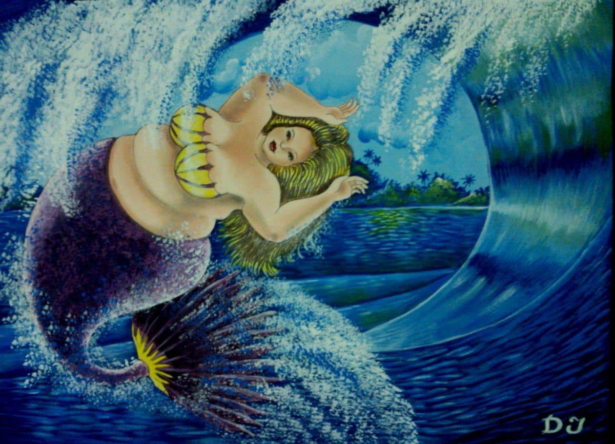 Plus Size Mermaids by D. Jose Maldonado on TheCurvyFashionista.com