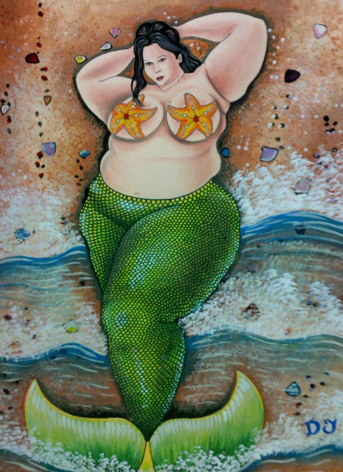 Plus Size Mermaids by D. Jose Maldonado on TheCurvyFashionista.com