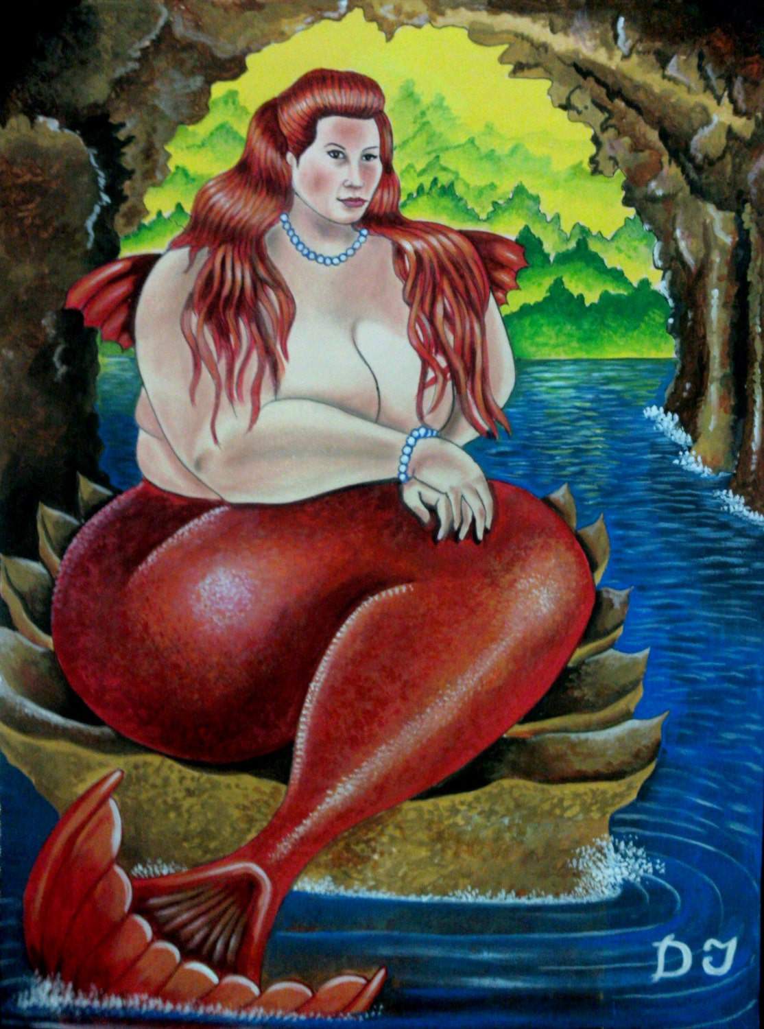 Plus Size Mermaids by D. Jose Maldonado on TheCurvyFashionista.com