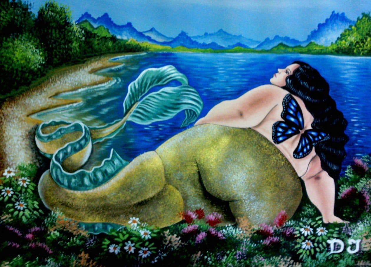 Plus Size Mermaids by D. Jose Maldonado on TheCurvyFashionista.com