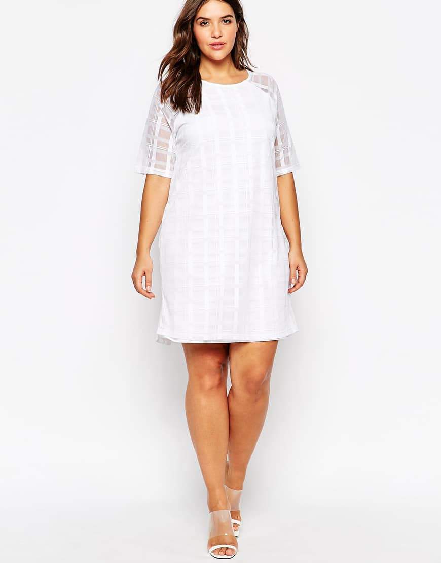 Plus-Size White Dresses  Little White Dress Shopping Guide