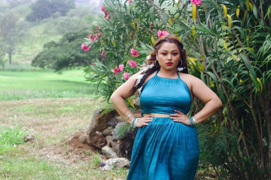 Island Vibes Collection by Plus Size Designer Zelie for She on TheCurvyFashionista.com