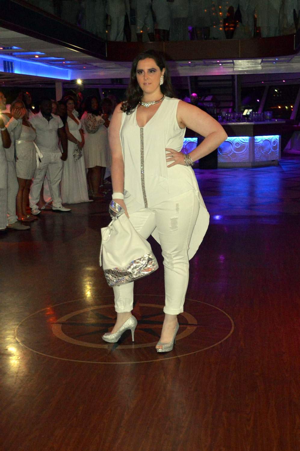 Ashley Stewart Fashion Show on the Curves at Sea All White Cruise