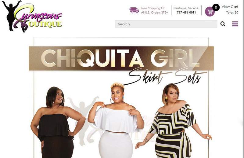 Five Plus Size Boutiques to Keep Your Eye On- Curvaceous Boutique on TheCurvyFashionista.com 