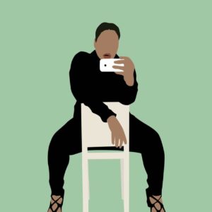Plus Size Art: Murder of Goths Illustrations on The Curvy Fashionista