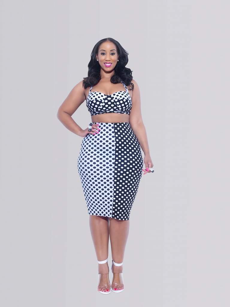 First Look at Rue 107 Dotted Dreams Collection in Plus Size on the Curvy Fashionista