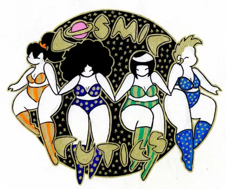 Plus Size Art Spotlight: Cosmic Cuties by High School Student Mikhaila Nodel