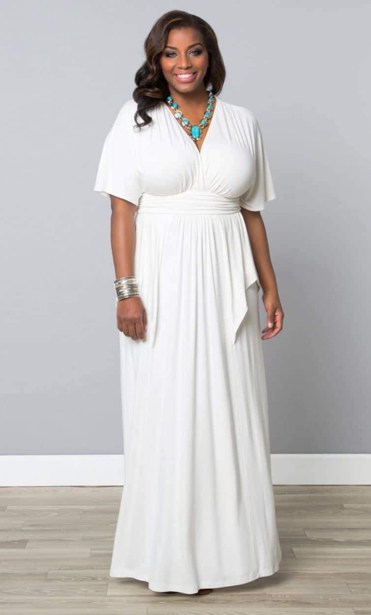 Plus Size Retailer Kiyonna Maxi Dress 