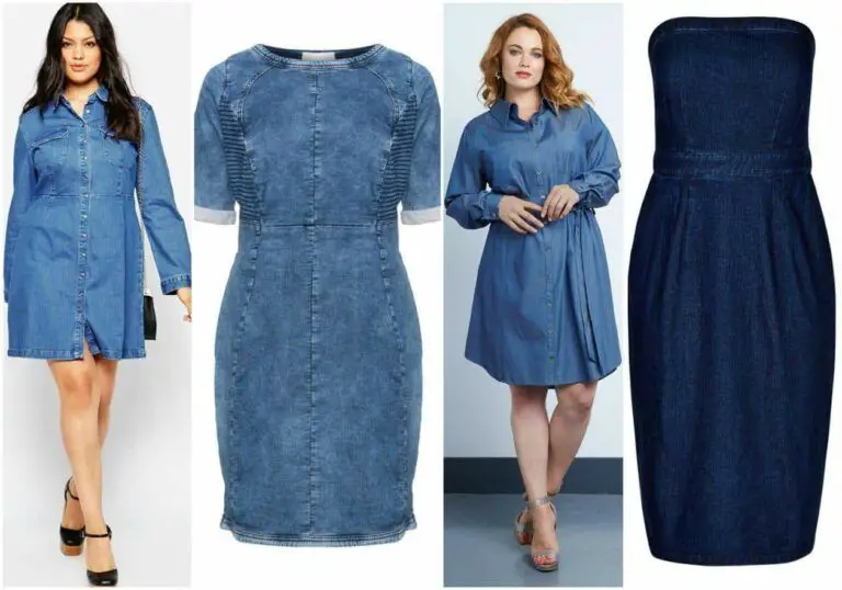 The Plus Size Denim Dress and 10 Picks for You On TheCurvyFashionista.com