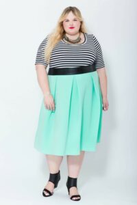 Reah Norman Models in Eloquii’s Newest Size 26/28 Look Book on The Curvy Fashionista