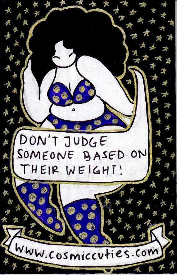 Plus Size Art: Cosmic Cuties Against Fatphobia Zine on TheCuryFashionista.com
