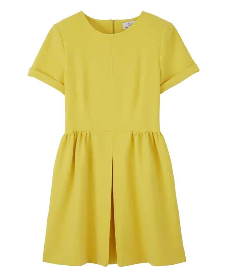 Ten Flirty and Playful Yellow Plus Size Dresses on The Curvy Fashionista #TCFStyle