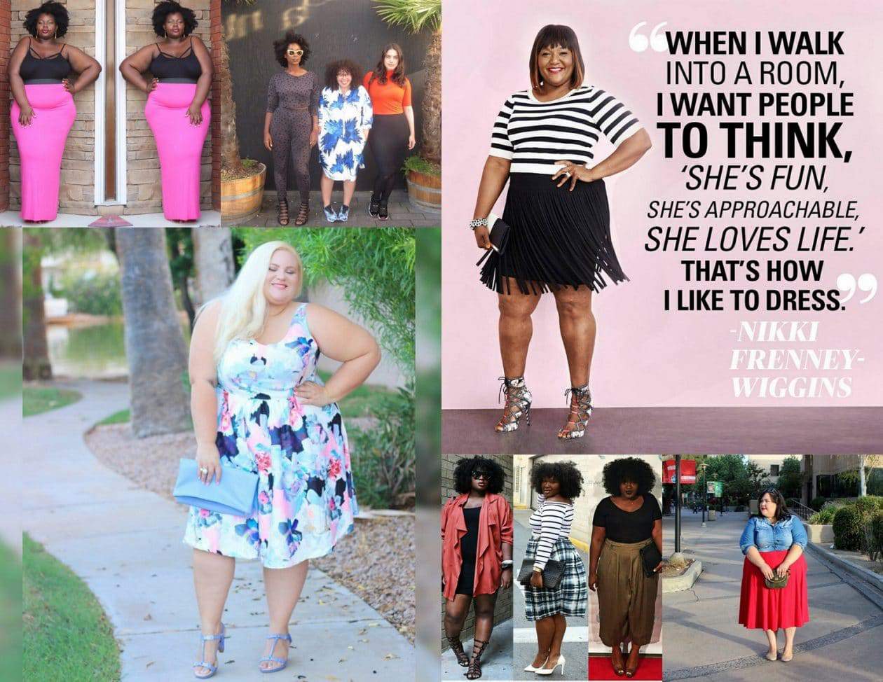 Six Plus Size Looks We Love on The Curvy Fashionista #TCFStyle