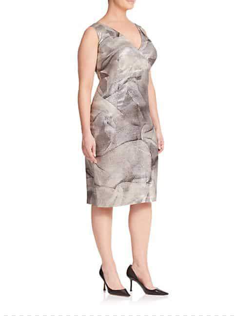Plus SIze Luxury Designer Marina Rinaldi Fall Collection Launches at Saks Fifth Avenue
