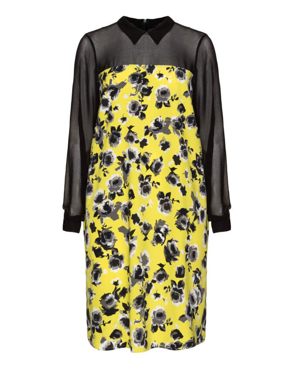 Ten Flirty and Playful Yellow Plus Size Dresses on The Curvy Fashionista #TCFStyle