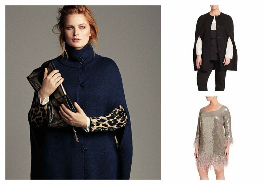 Plus Size Luxury Designer Marina Rinaldi Fall Collection Launches at Saks Fifth Avenue