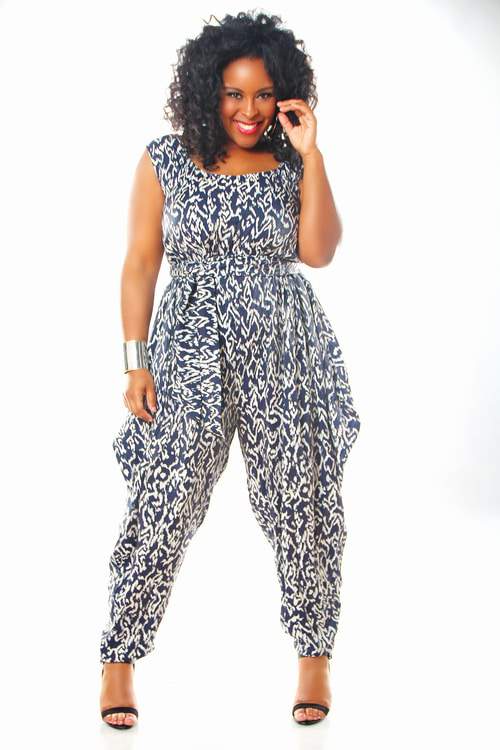 Jibri Plus Size Jumpsuit