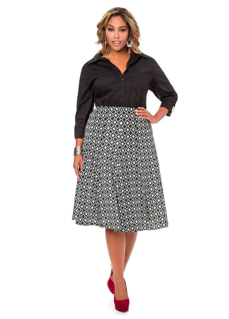 Plus Size Suiting and Wear to Work Options with Ashley Stewart on TheCurvyFashionista.com #TCFWork