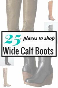 25 places to shop wide calf boots