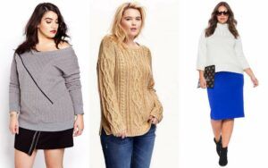 11 Must Have Plus Size Chunky Knit Sweaters on The Curvy Fashionista