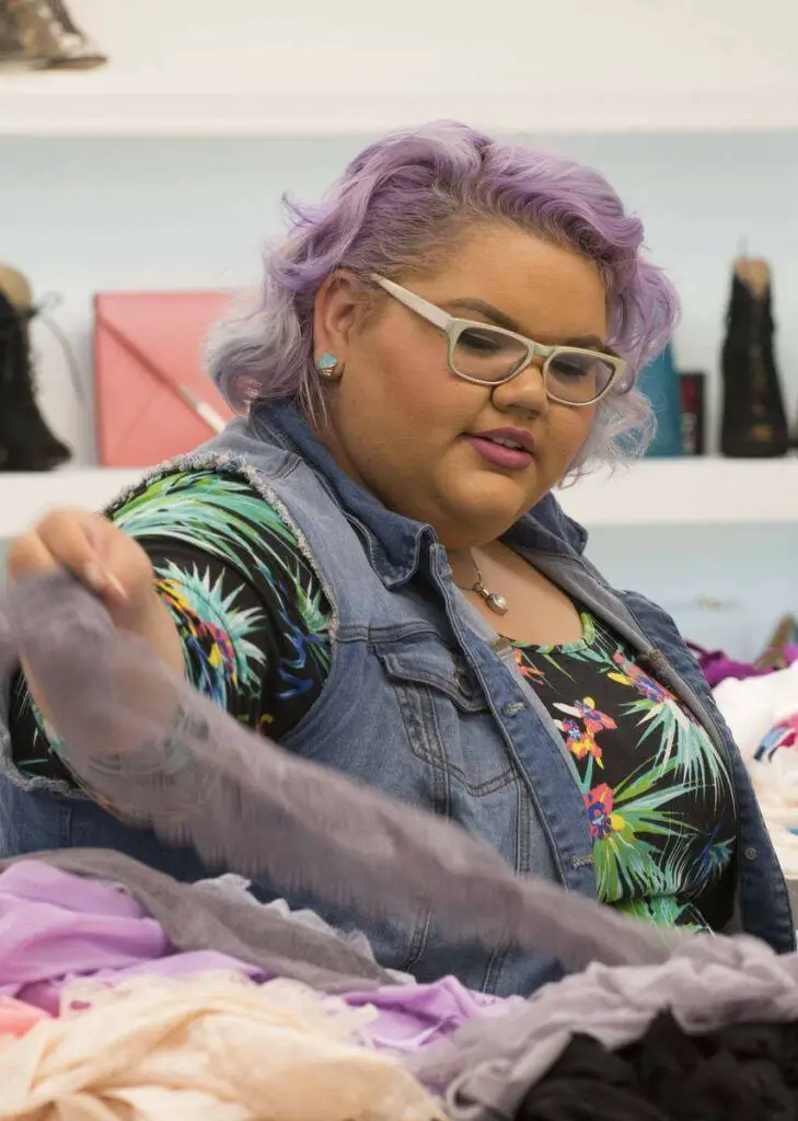Project Runway's Ashley Nell Tipton Interview on The Curvy Fashionista