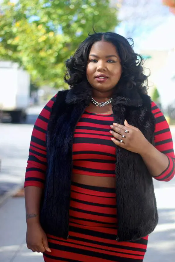 FALL TREND: PLUS SIZE FAUX FUR VESTS - Stylish Curves