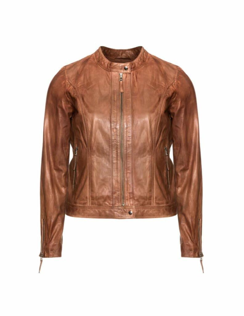 Caramel Leather Jacket
