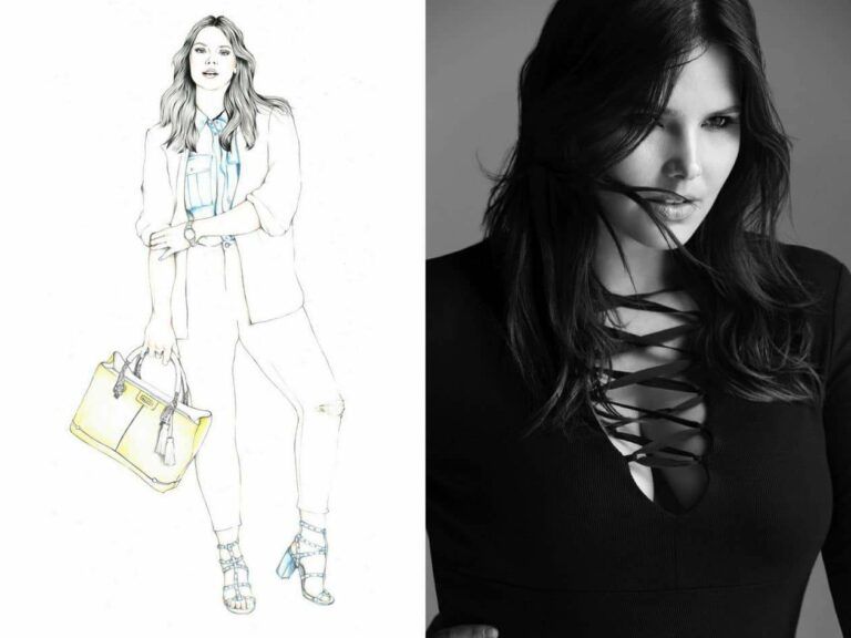 Candice Huffine for River Island RI Plus