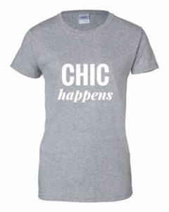 The Curvy Fashionista #ShopTCFStyle- Chic Happens Tee