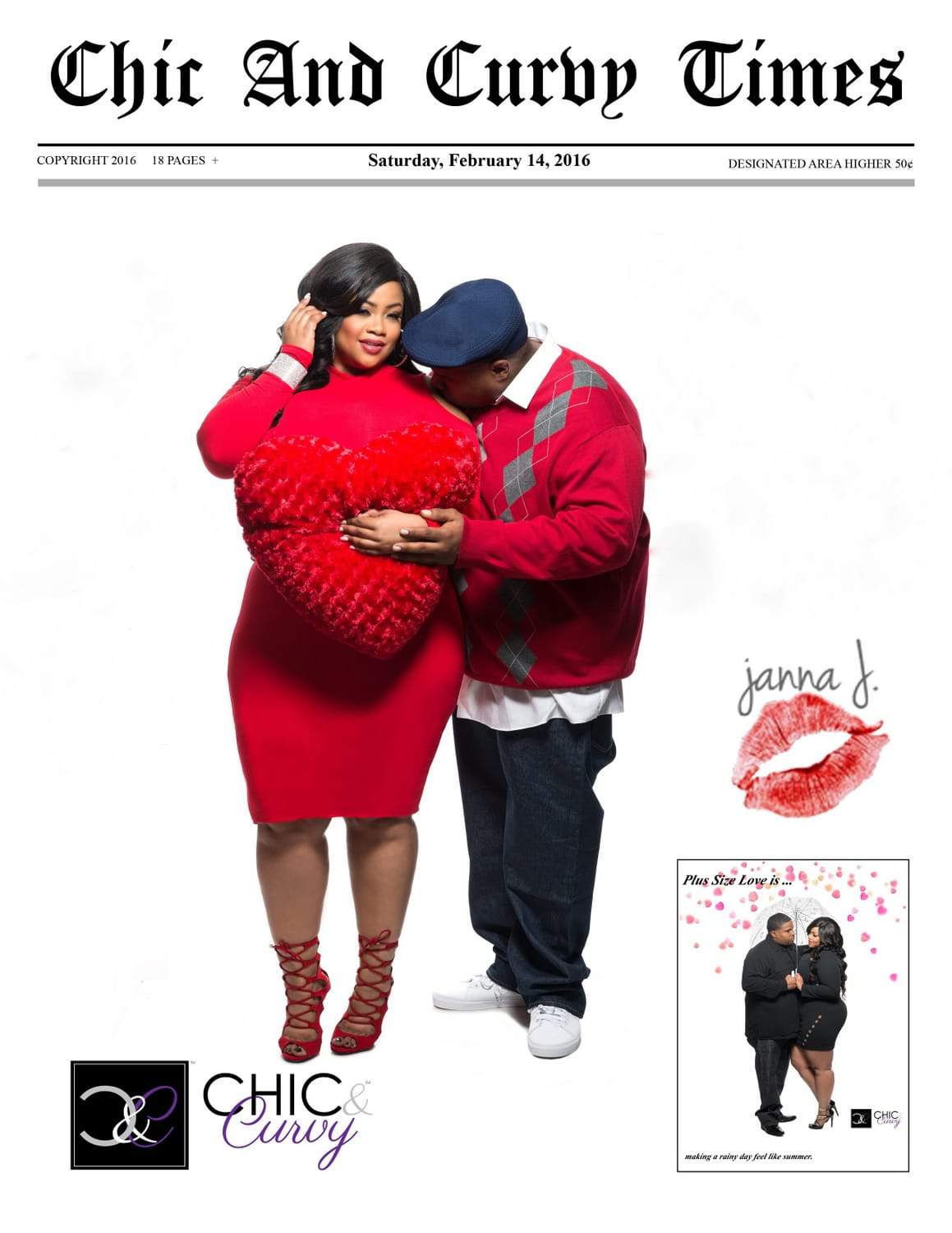 The Chic and Curvy Valentine’s Day Plus Size Lookbook