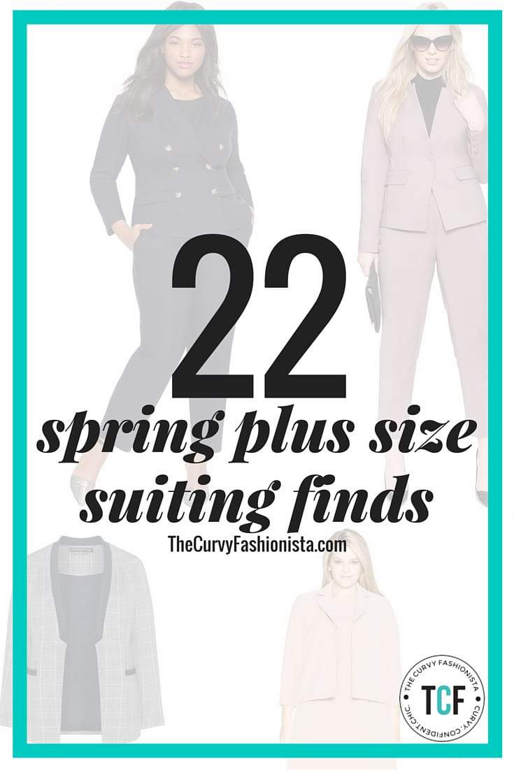 Chic and Polished Plus Size Suiting Finds