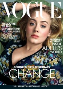 Adele Covers March Vogue Magazine