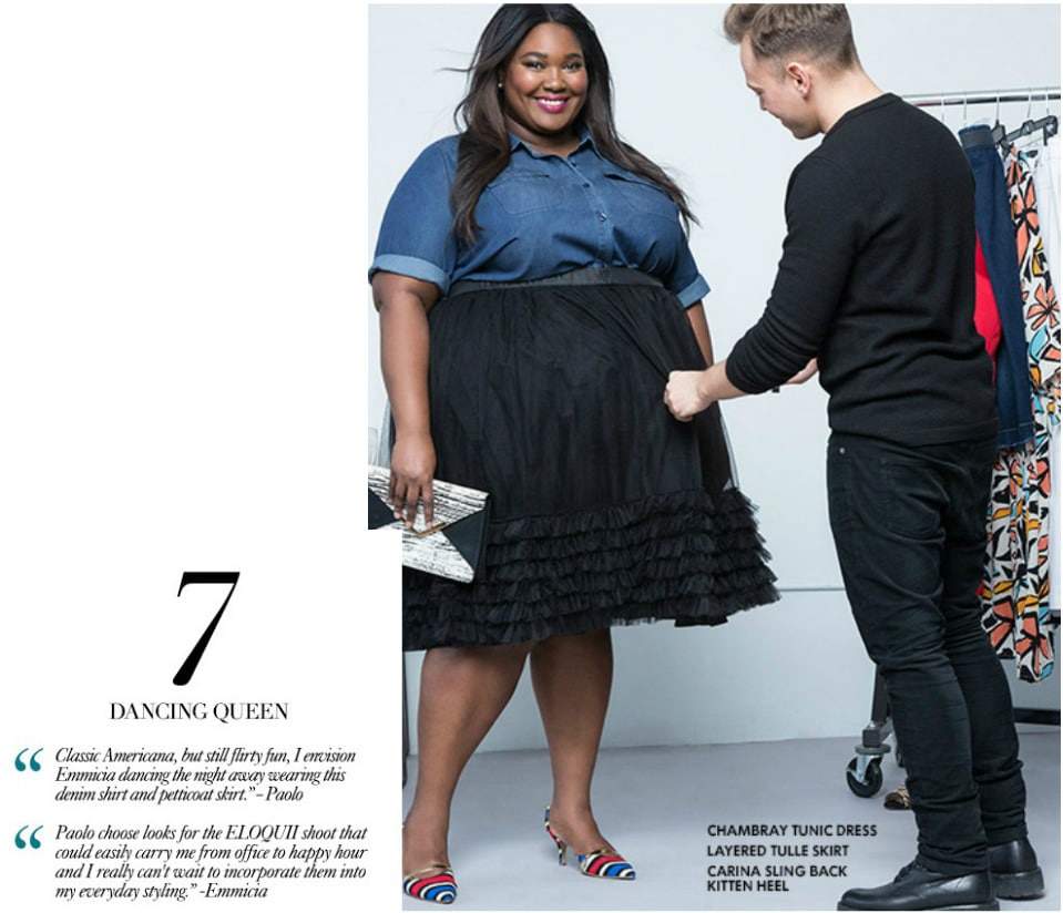Spring Plus Size Fashion Tips with Empire's Stylist Paolo and Eloquii!