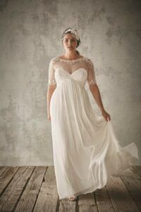 Oleg Cassini Plus Size Wedding Dresses for David's Bridal
