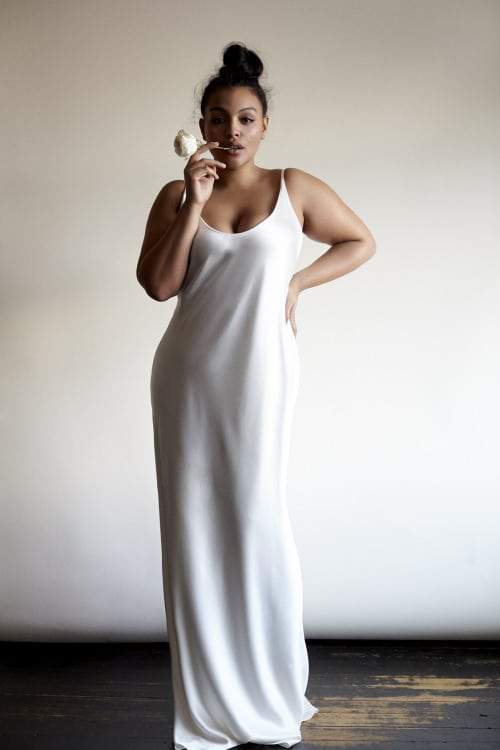 Boho Luxe Plus Size Bridal Dresses- Eloquii for Stone Fox Bride