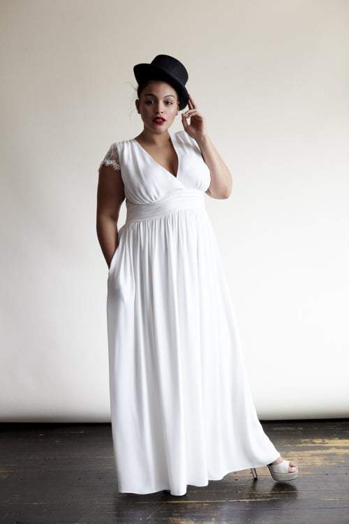 Boho Luxe Plus Size Bridal Dresses- Eloquii for Stone Fox Bride