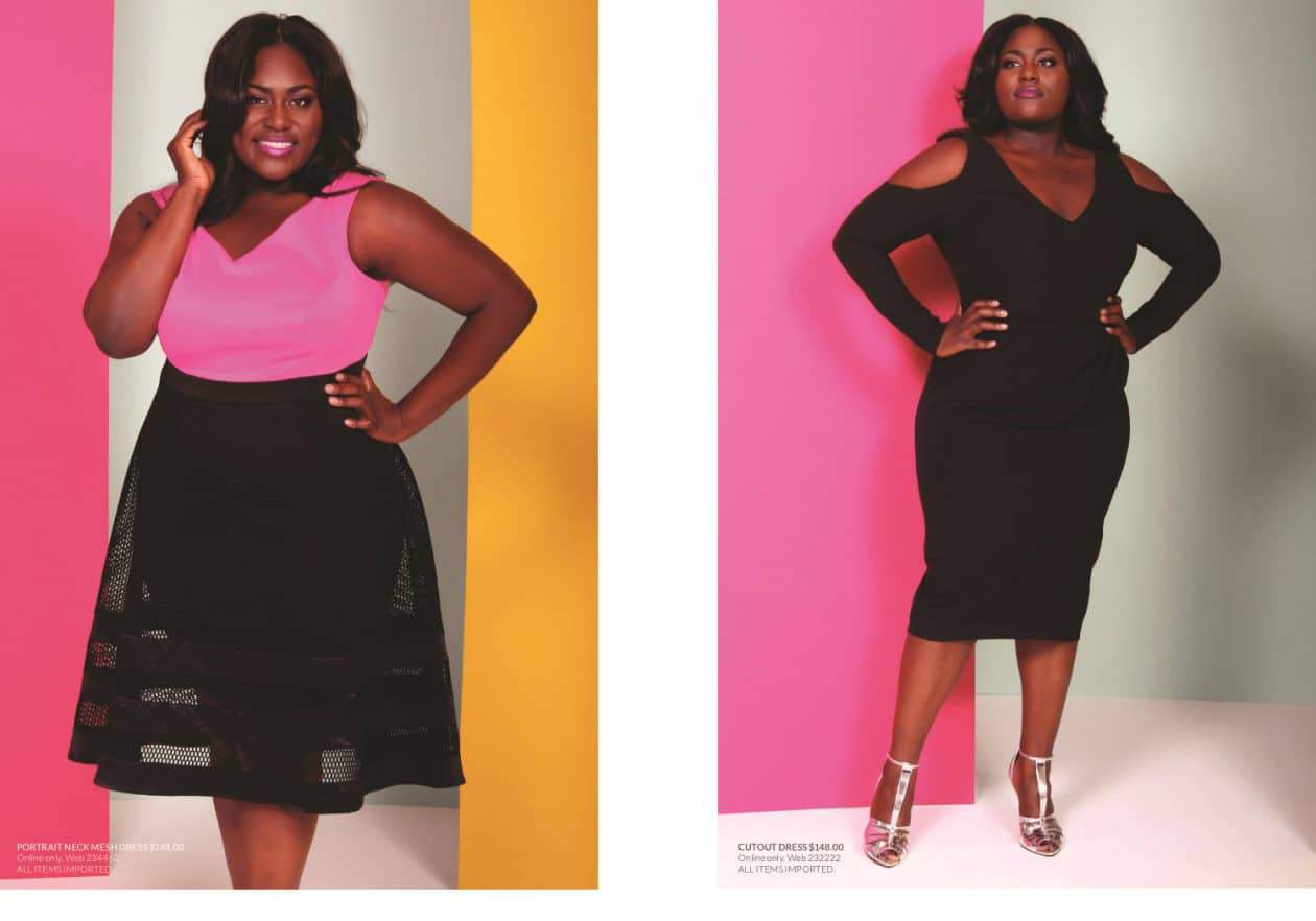 Christian Siriano for Lane bryant featuring Danielle Brooks 